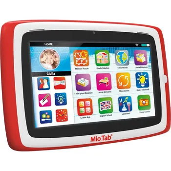 Tablet Lisciani-Mio Tab 7" Smart Kid 2022, děti 3-8 let, paměť 16 GB, autonomní, smyslové dovednosti, koordinace ruka-oko, vícebarevné, X001X9D9GH