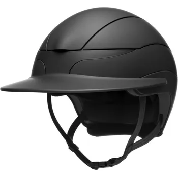 Helma na motorku Přilba Equiline Xanto sun kšilt matt M černá