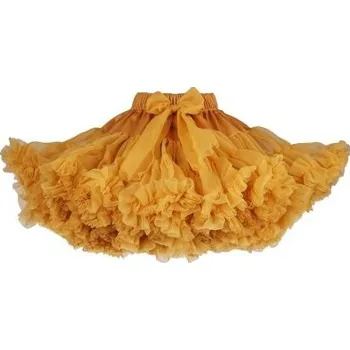 Dívčí sukně Manufaktura Falbanek Sukně PettiSkirt - Mustard, vel. 0 - 6 měsíců