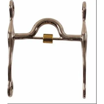 Udidlo pro koně Udidlo westernové pákové s válečkem 12,5cm