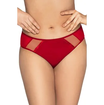 Kalhotky Dámské brazilky 1030/1 Novato lux red - AVA Červená S