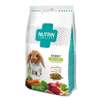 Krmivo pro hlodavce Nutrin Complete Grain Free Králík Vegetable 400g