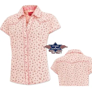 Dámská halenka Košile Stars Lola M růžová