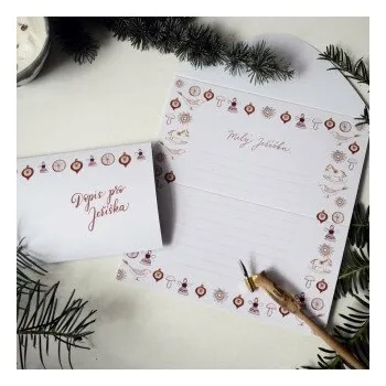 Be Nice Dopis pro Ježíška - České Vánoce