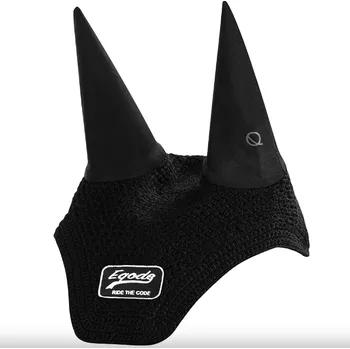 Koňská maska proti hmyzu Čabraka Eqode Deven C2 full šedá