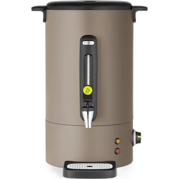 Ohřívač nápojů Bojler na horké nápoje UNIQ, HENDI, designed by Robert Bronwasser, 16L, Taupe, 220-240V/1650W, 357x380x(H)502mm