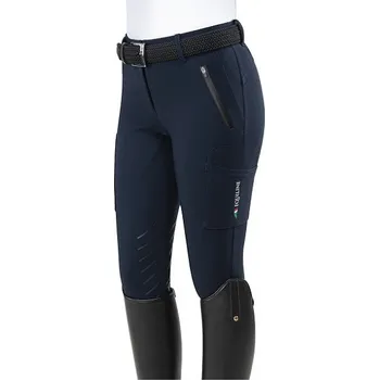 Jezdecké kalhoty Rajtky Equiline Team dámské Knee grip 36(IT40) tmavě modrá