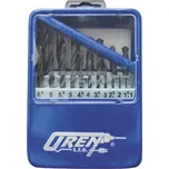 OREN Sada válcovaných vrtáků HSS DIN 338