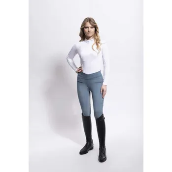 Jezdecké kalhoty Rajtky Samshield Alpha winter full grip 42(FR40) ocelová šedá