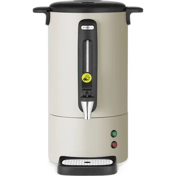 Perkolátor UNIQ, HENDI, designed by Robert Bronwasser, 7L, špinavě bílá, 220-240V/1050W, 307x330x(H)450mm