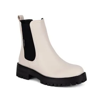 Dámské kozačky Polokozačky Beverly Hills Polo Club WS12156-02 Béžová 39