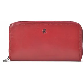 Peněženka Dámská kožená peněženka Cosset velká červená 4492 Komodo CV