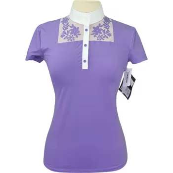 Tričko Equiline Elvi 40(IT44) fialová