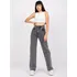 Dámské džíny Zvonové Džíny S Vysokým Pasem MR-SP-358.58P tmavě šedé