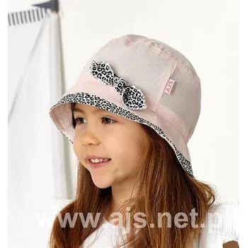 Dívčí oblečení Klobouk AJS 48-226 směs barev 50 cm