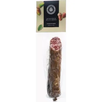 Maso a ryba LA CHINATA Kousek Iberské Klobásy Salchichón z Prasat Krmených Žaludy