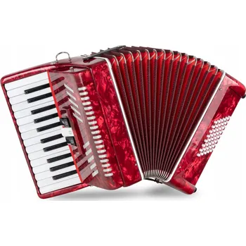 Akordeon Classic Cantabile Secondo V 48 Bass červený