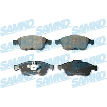 Brzdová destička Sada brzdových destiček, kotoučová brzda SAMKO 5SP1493