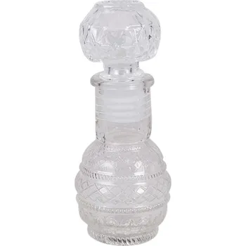 Váza Broušená skleněná lahvička / flakon na parfém Sara – 50 ml