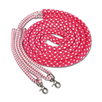 Lonžovací vodítko AWA cob růžová