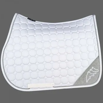 Dečka pod sedlo Equiline Nadir full bílá/lila Všestranná
