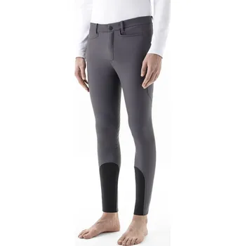 Jezdecké kalhoty Rajtky Equiline zimní B X-tech Cherak knee grip pánské 52 šedá