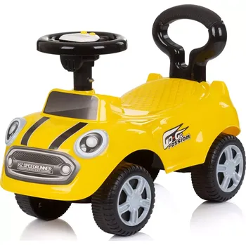Odrážedlo Chipolino odrážedlo auto s melodiemi Go-Go – Yellow