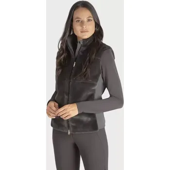 Pánská vesta Vesta Equiline Evilae M šedohnědá