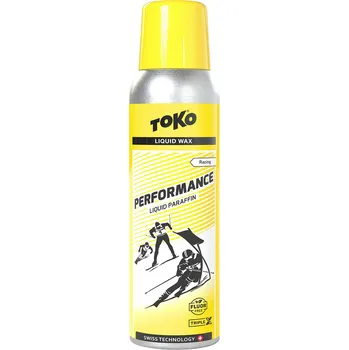 Lyžařský vosk Toko Triplex Performance Liquid Paraffin žlutá