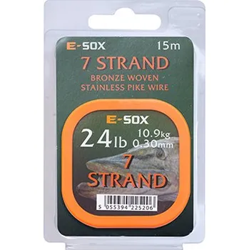 Drennan 7 Strand Pike Wire 10,9 kg (24 lb)