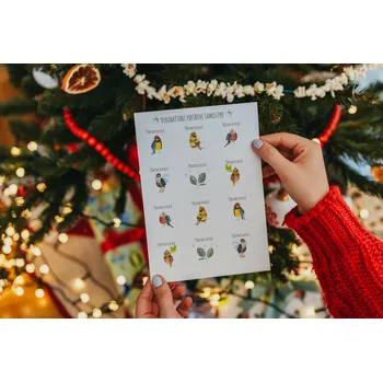 Samolepící dekorace ePiPí Arch samolepek - Ptáčci (Šťastné a veselé)