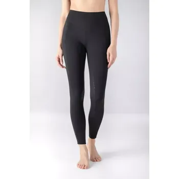 Jezdecké kalhoty Legíny Equiline Gadrifh full grip XL černá