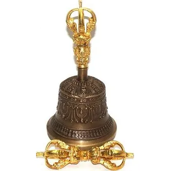 Hudební nástroj pro děti ZVON Dilbu velký EXTRA kvalita + dordže