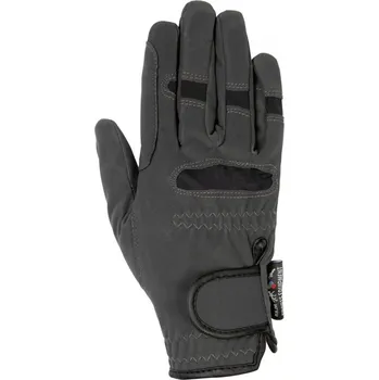 Jezdecké rukavice Rukavice HKM Gentle 6let šedá