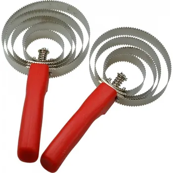 Čištění pro koně Hřbílko kovové malé červené