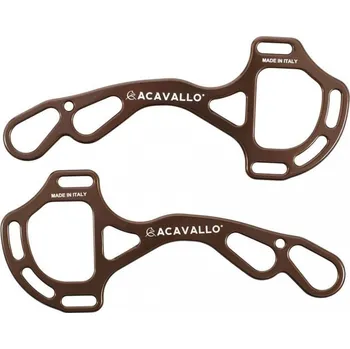 Udidlo pro koně Hackamore Acavallo Alupro hnědá