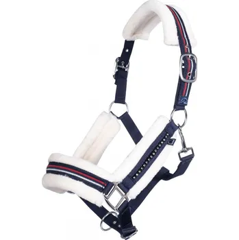 Ohlávka HKM Equine Sports style pony červená