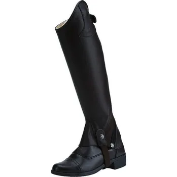 Chapsy Chaps E-Theme kůže šikmý zip M černá