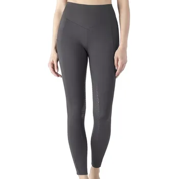 Jezdecké kalhoty Legíny Equiline Gadrifh full grip S šedá