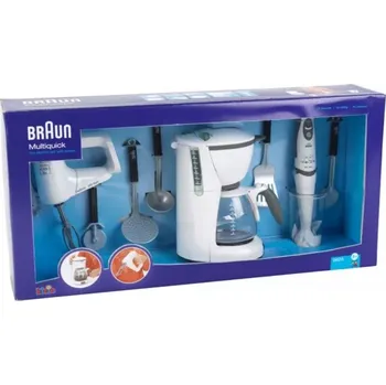 Dětská kuchyňka Mega kuchyňská sada Braun