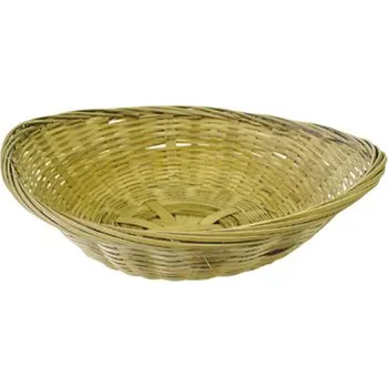 Košík na pečivo Toro Proutěný košík na pečivo 18,5 x 25 x 6,6 cm přírodní