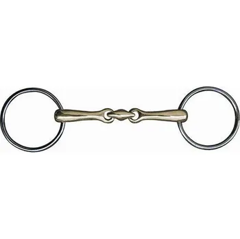 Vybavení pro koně Udidlo Stihlo HKM Argentan 14mm 125mm