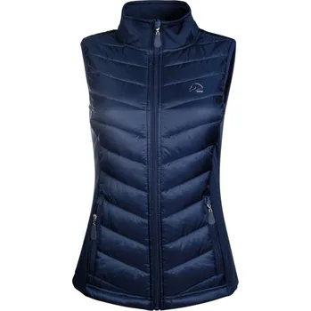 Jezdecké oblečení Vesta HKM Basel jersey/nylon L tmavě modrá