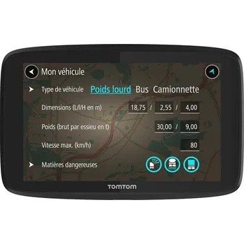 GPS navigace TomTom GO Professional 620-6" GPS Heavy Weights Mapování Evropy 49, Doprava přes chytrý telefon 636926089838