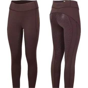 Jezdecké kalhoty Rajtky Equiline Eranzef full grip M hnědá