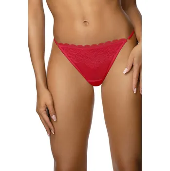 Dámské spodní prádlo TANGA S-0198/4/1 ESTELLE ČERVENÁ Červená 36