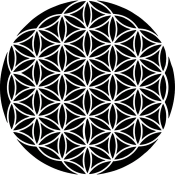 ARTEMISS Květ života - plastová šablona 466 Rozměr: GS 14,5x14,5