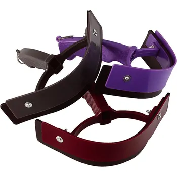 Čištění pro koně Stěrka na srst oblouková Hippo Tonic fialová