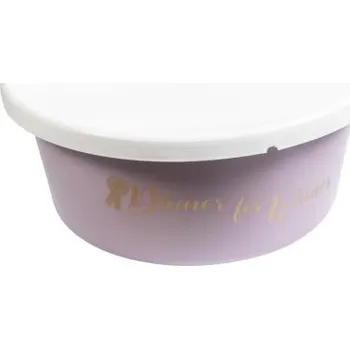 Miska pro psa Kbelík na pochoutky HKM 2L mauve
