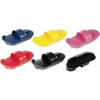 Čištění pro koně Hřbílko plast. HKM mix barev